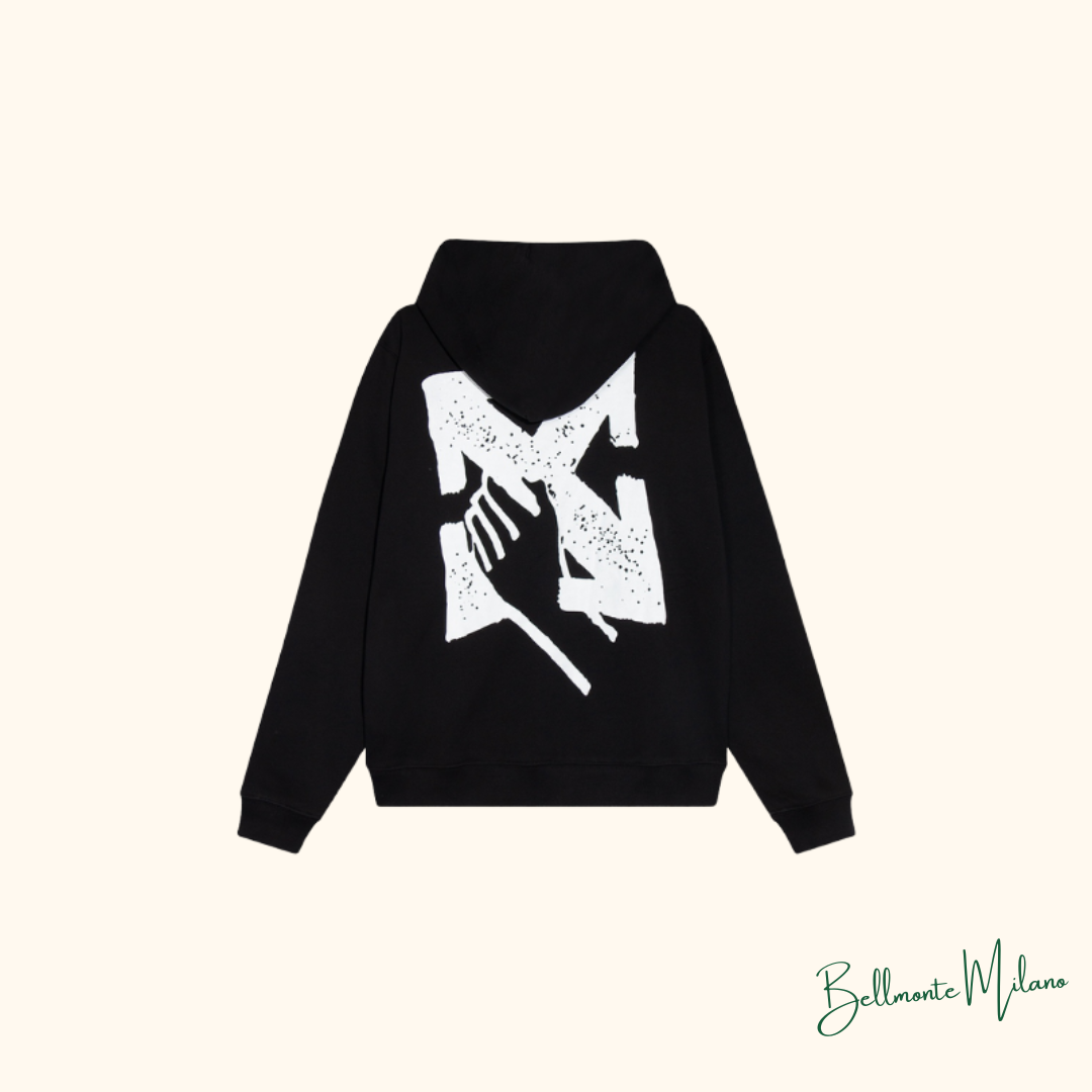 Moletom "Printed Arrows" Off-White