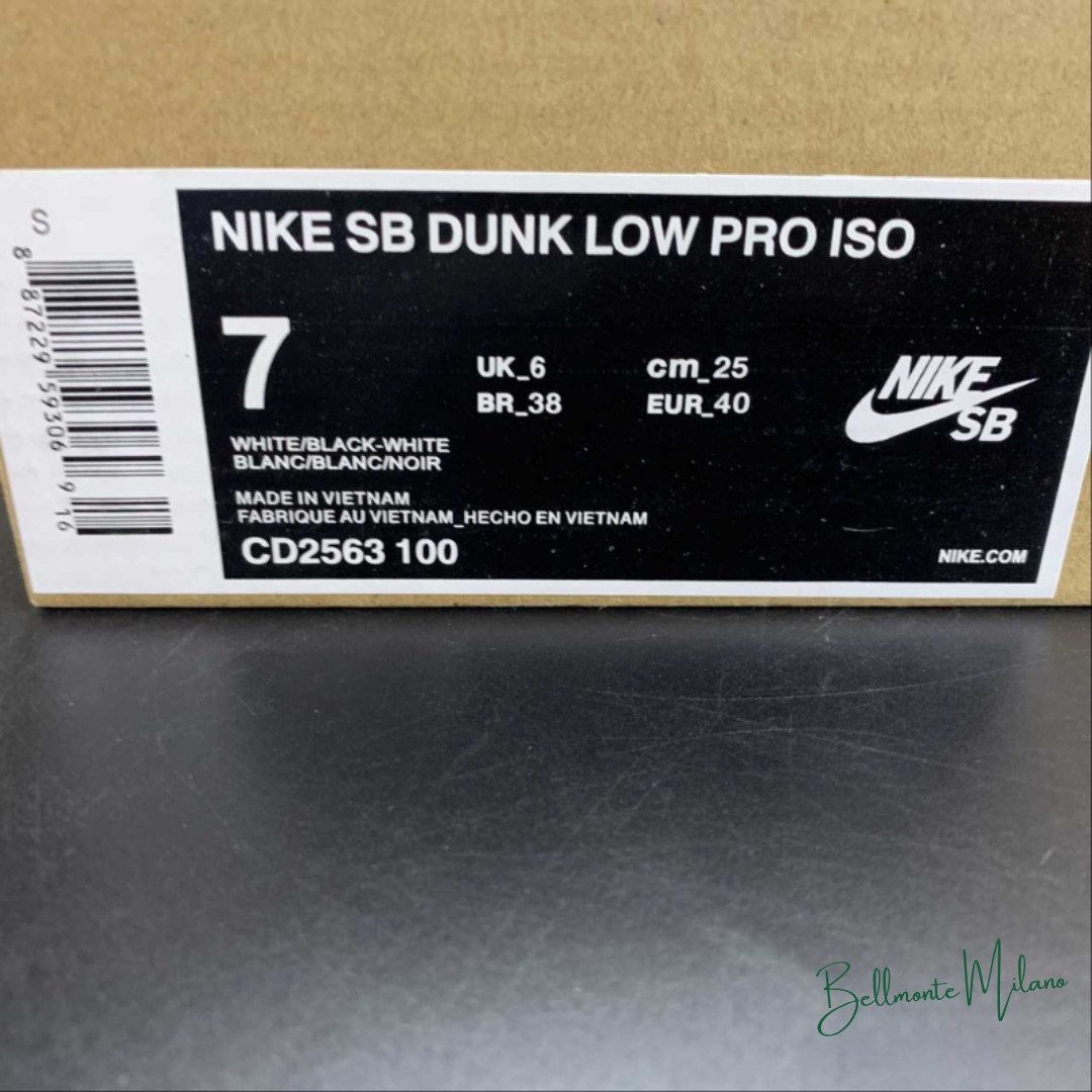 Dunk Low "Pro ISO White"