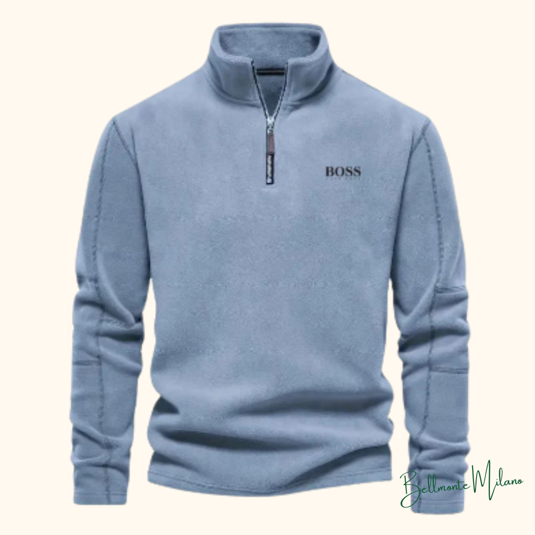 Blusa Fleece Luxe com Zíper 1/4 - HB - Original