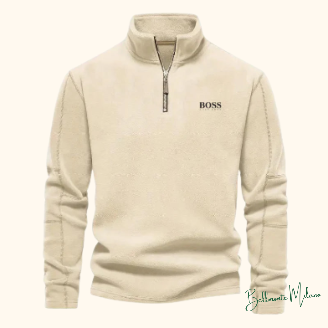 Blusa Fleece Luxe com Zíper 1/4 - HB - Original