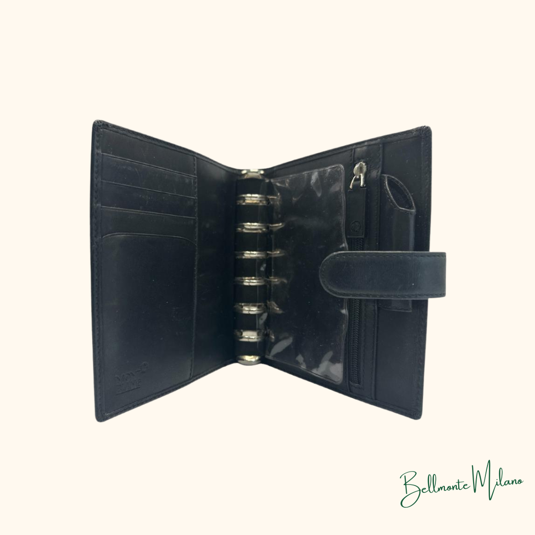 Agenda Montblanc "Meistertuck" Medium Organizer Preto