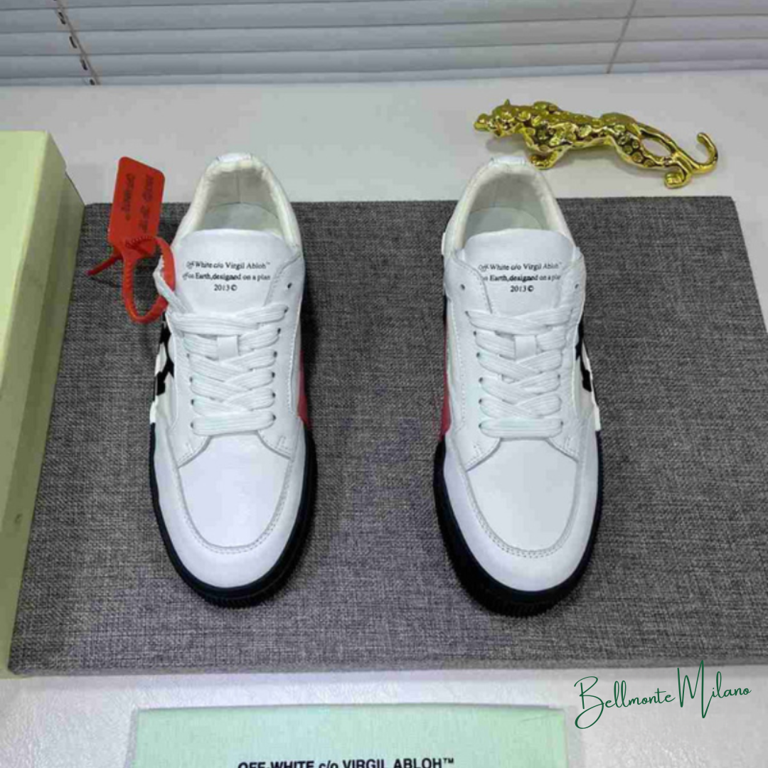 Tênis "Vulcanized Low Couro" Off-White