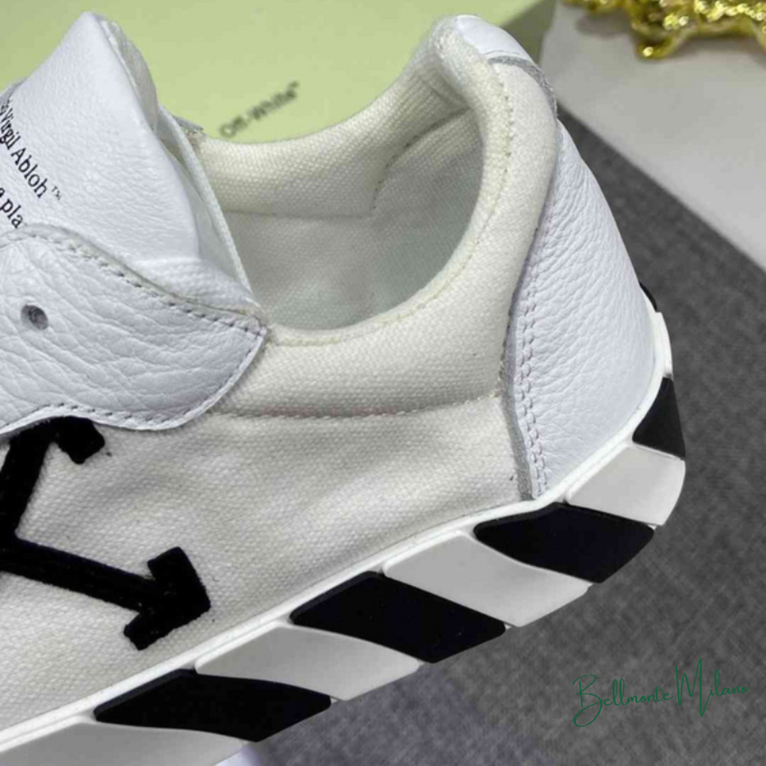 Tênis "Vulcanized Low Couro" Off-White