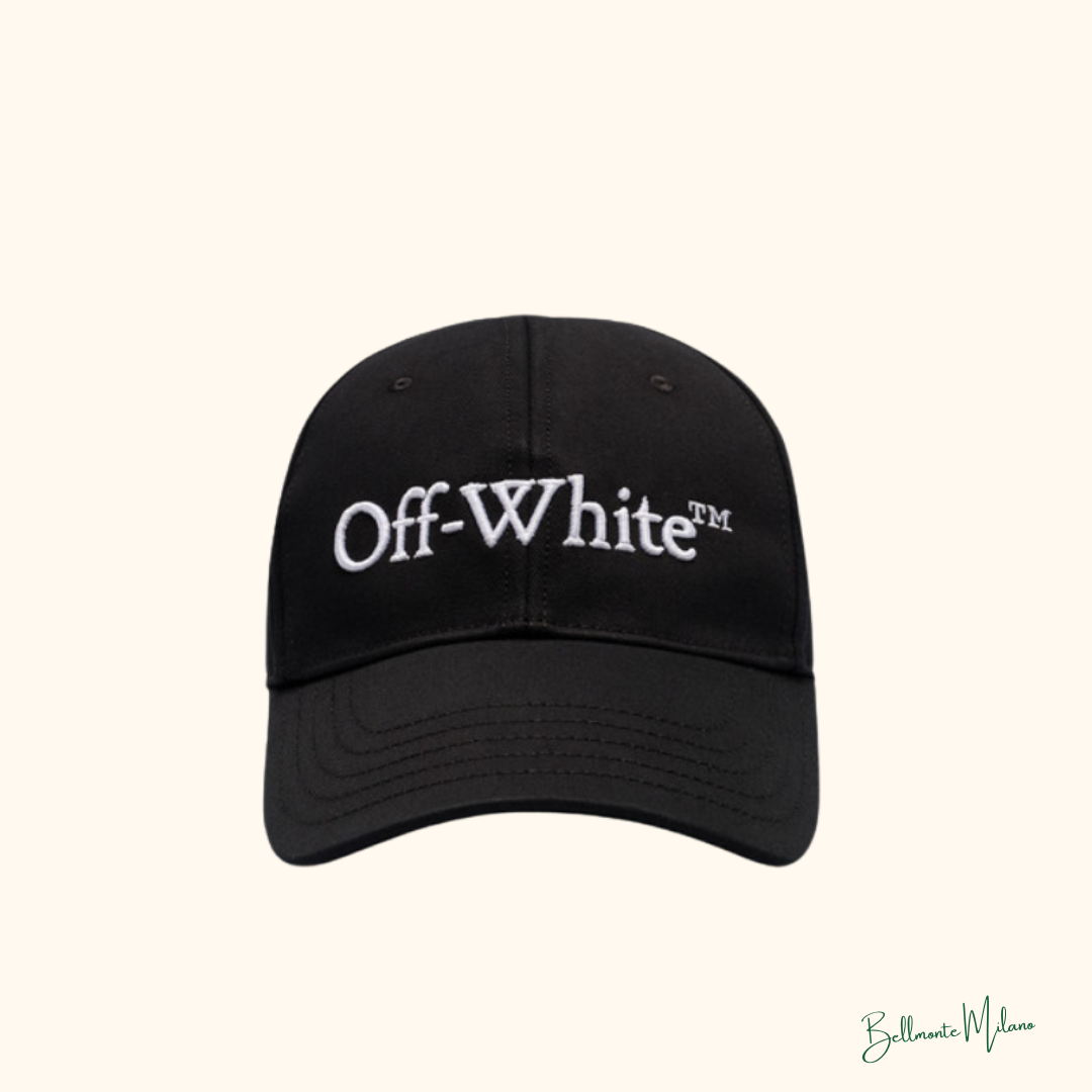Boné  "Bookish" com logo bordado Off-White