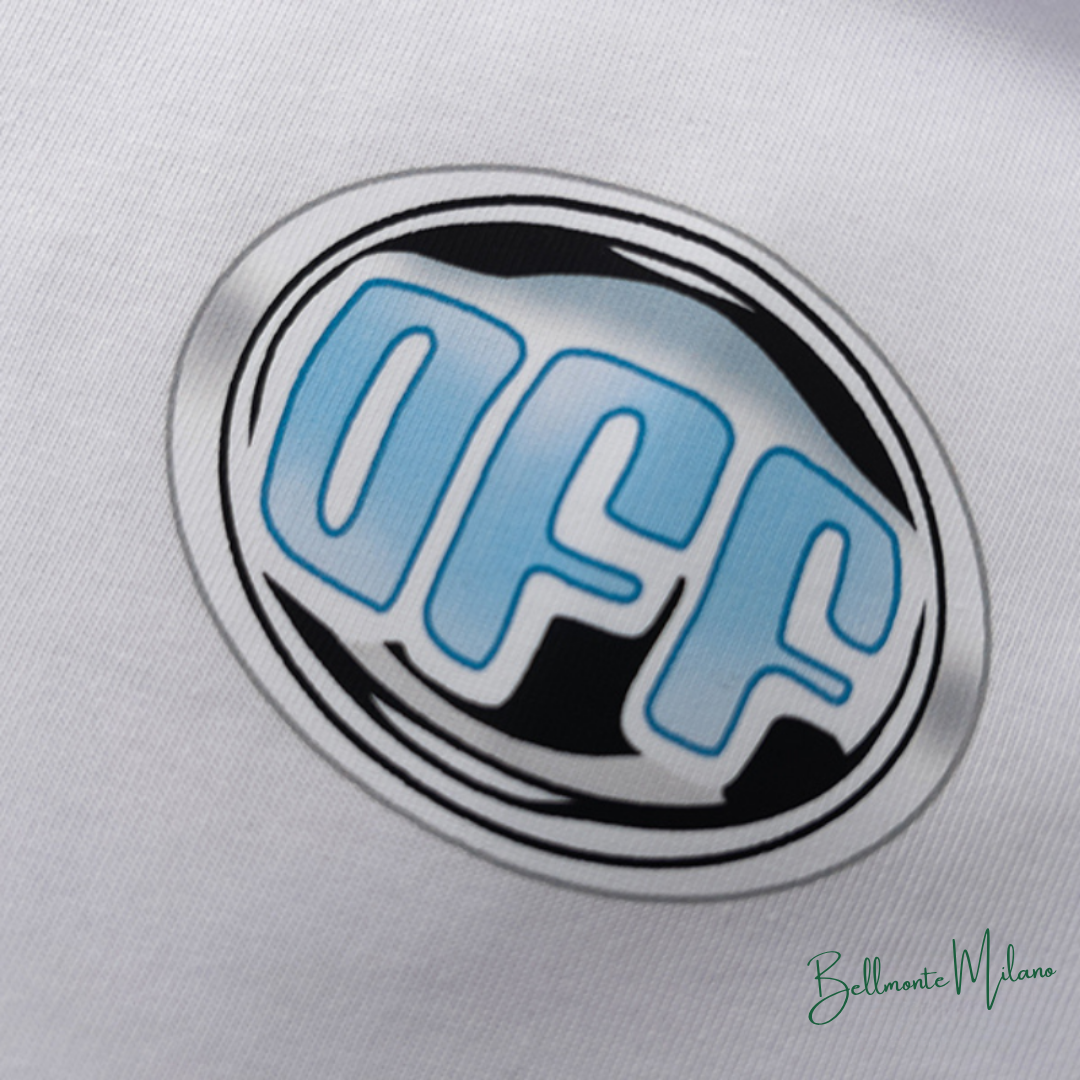 Camiseta "DJ Logo Print" Off-White