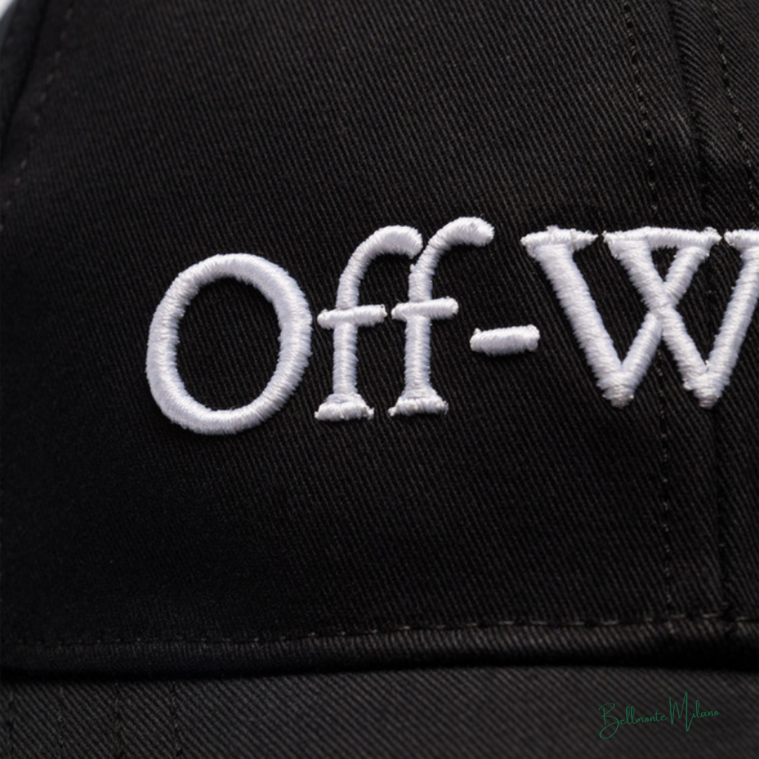 Boné  "Bookish" com logo bordado Off-White