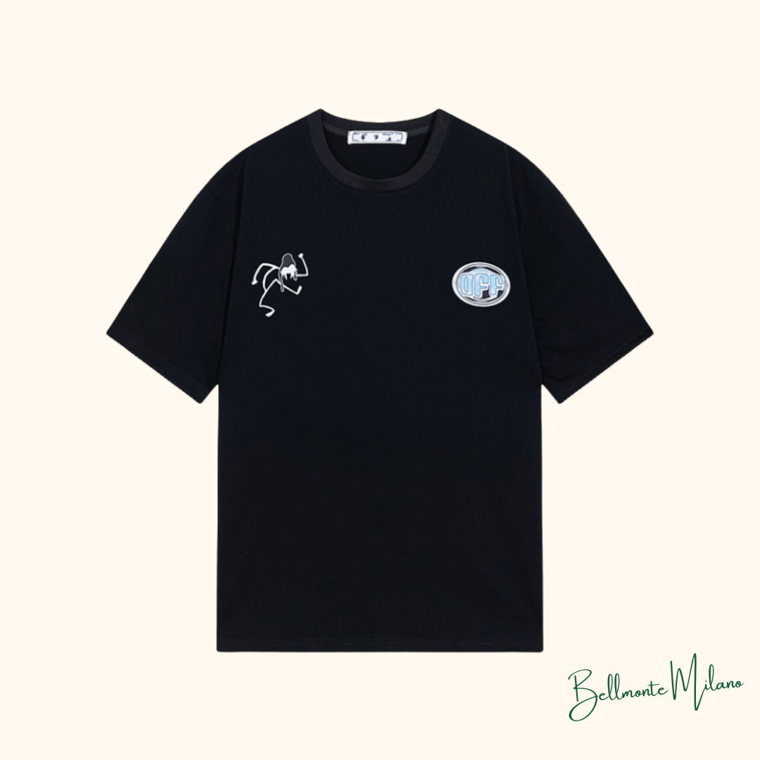 Camiseta "DJ Logo Print" Off-White