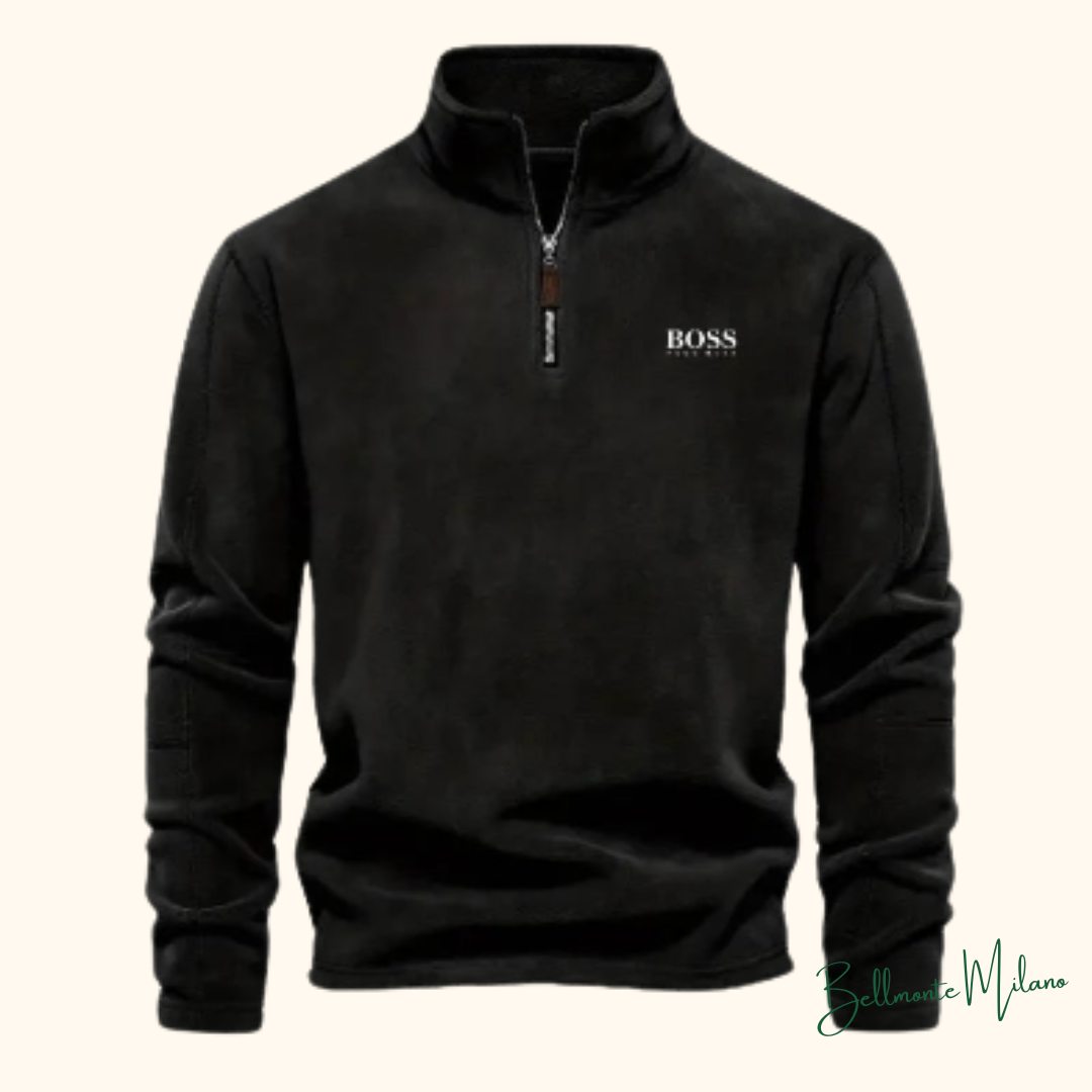 Blusa Fleece Luxe com Zíper 1/4 - HB - Original