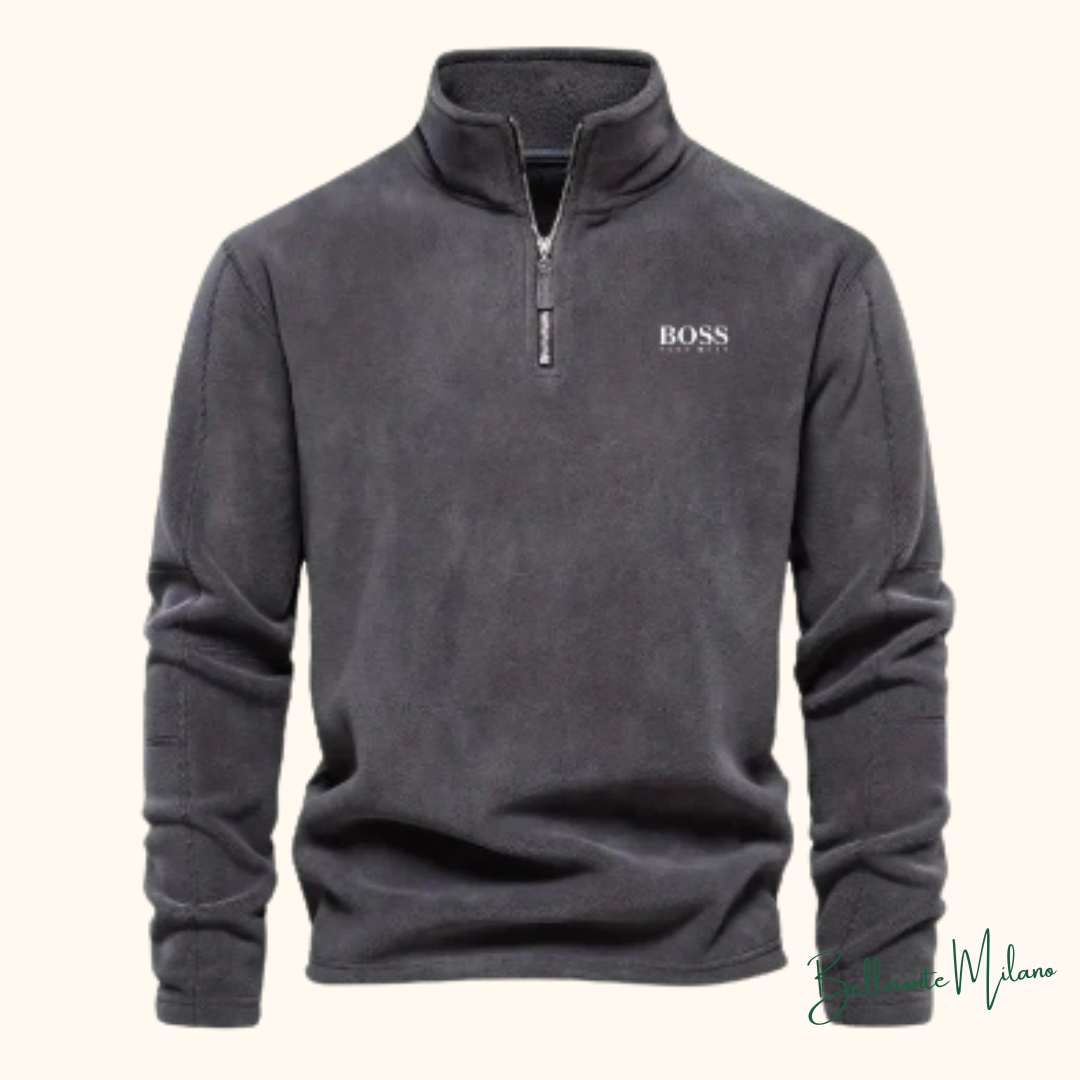 Blusa Fleece Luxe com Zíper 1/4 - HB - Original