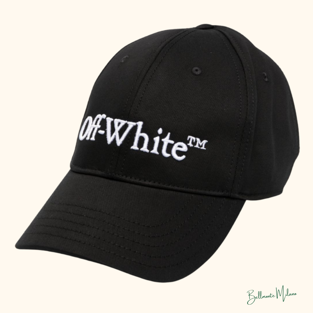 Boné  "Bookish" com logo bordado Off-White